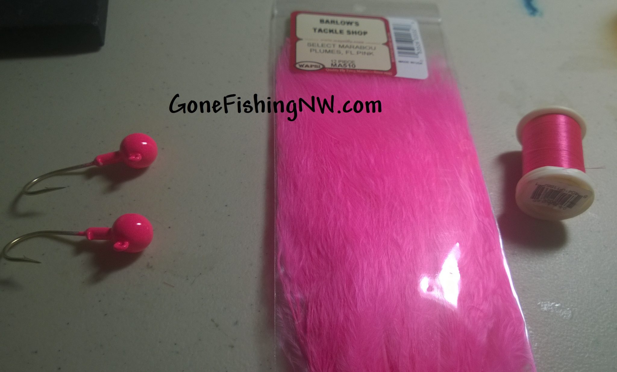 Pink Salmon Jig Tying Materials Gone Fishing Northwest