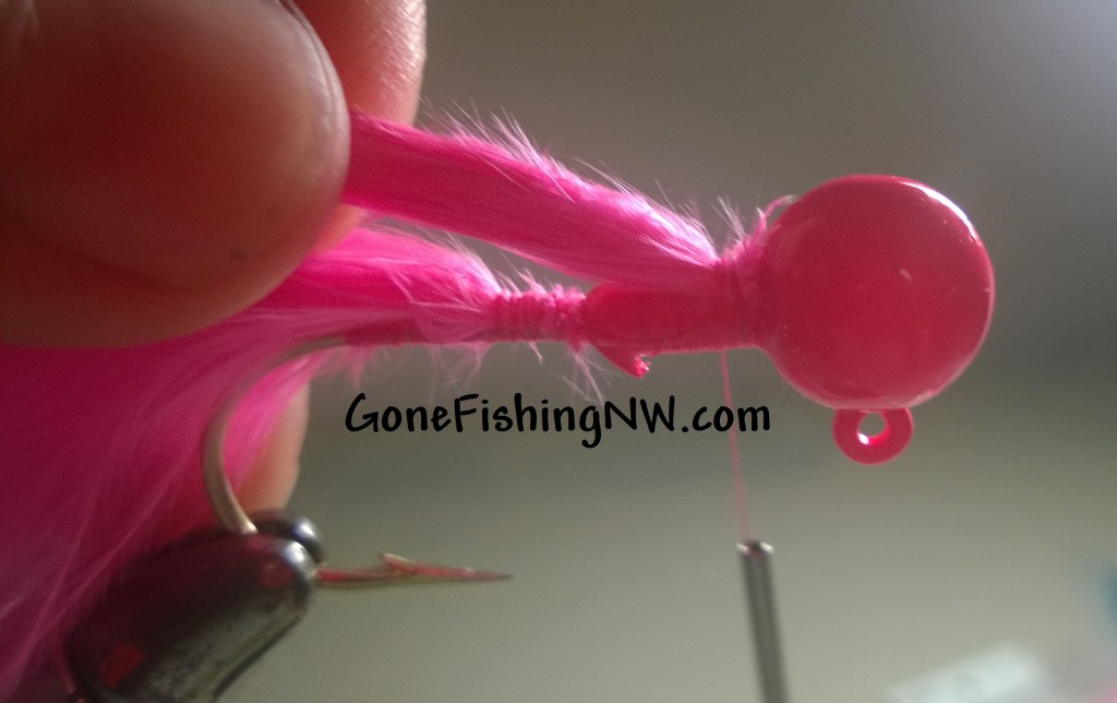 Tying a Marabou Twitching Jig Gone Fishing Northwest