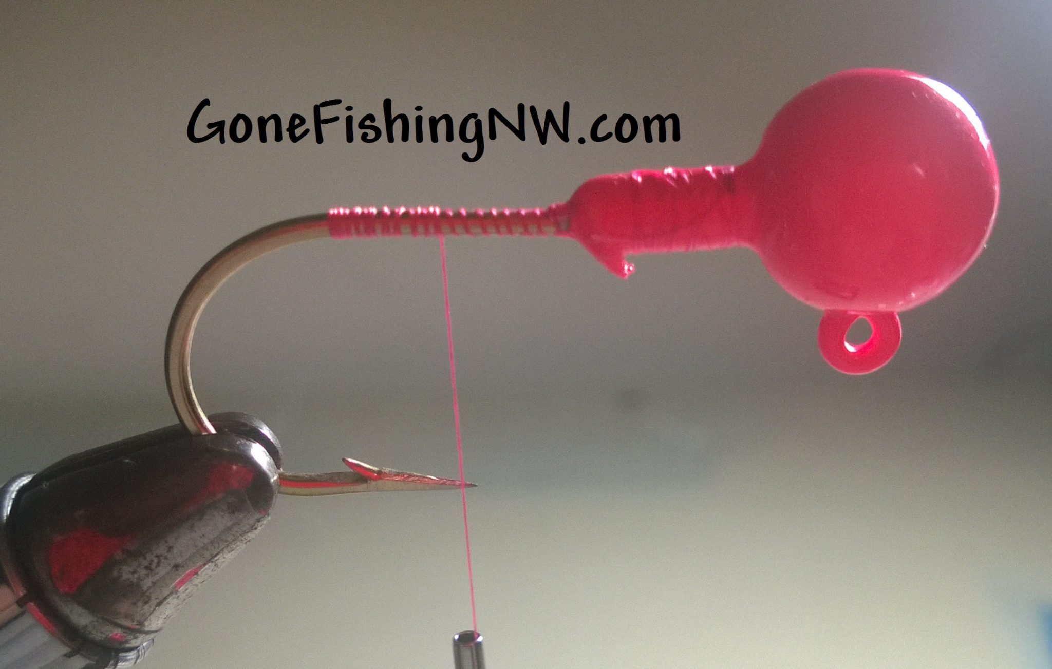 Pink Salmon Jig Tying Part 2 Gone Fishing Northwest