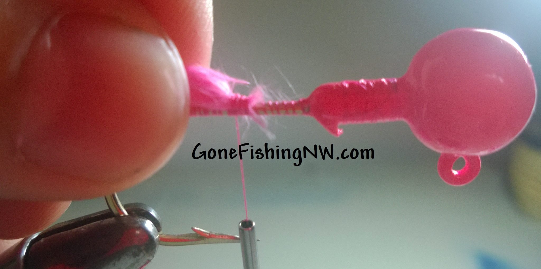 Pink Salmon Jig Tying Part 7 Gone Fishing Northwest