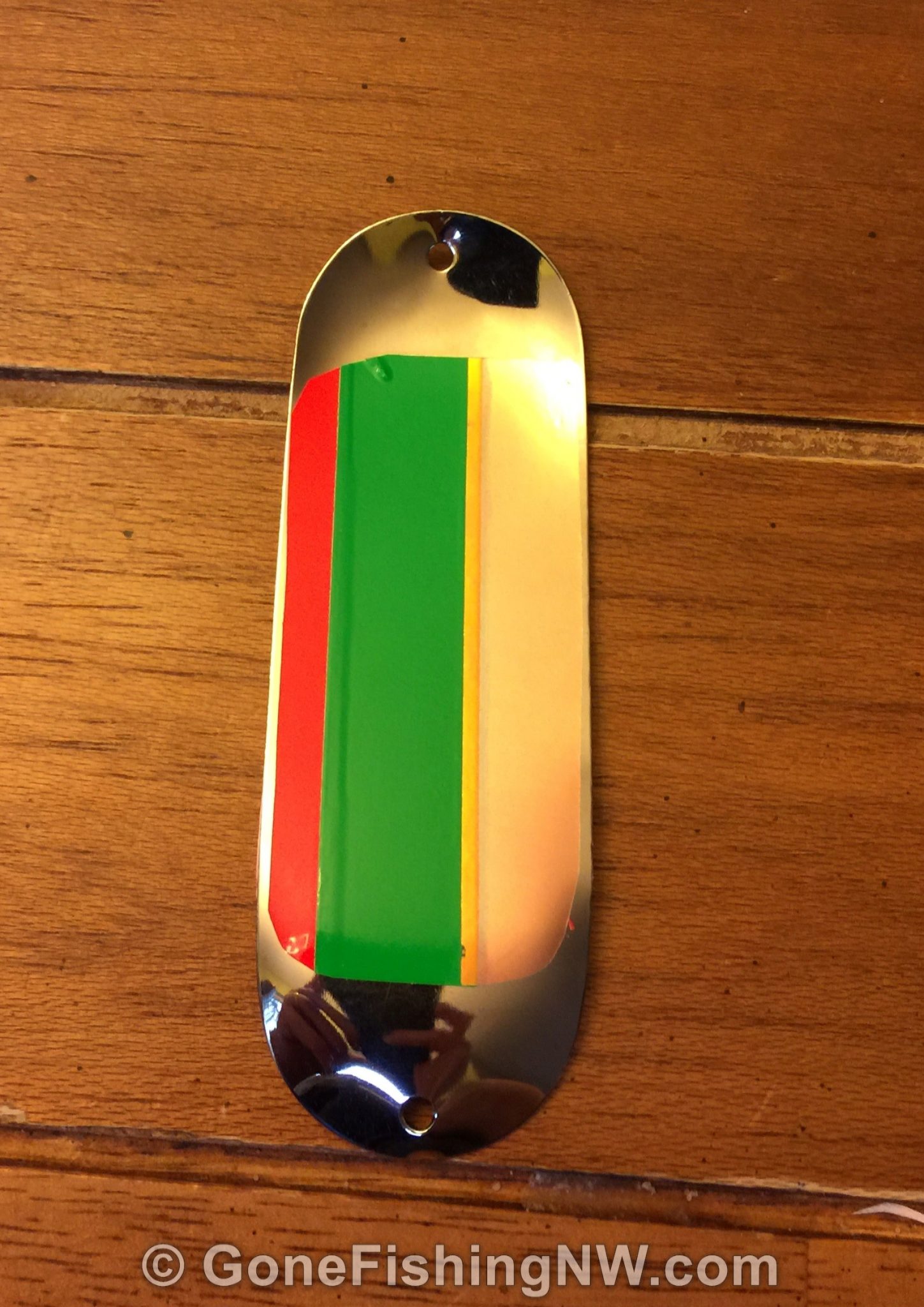 Red Racer Dodger 4 Sticker On Dodger Gone Fishing Northwest