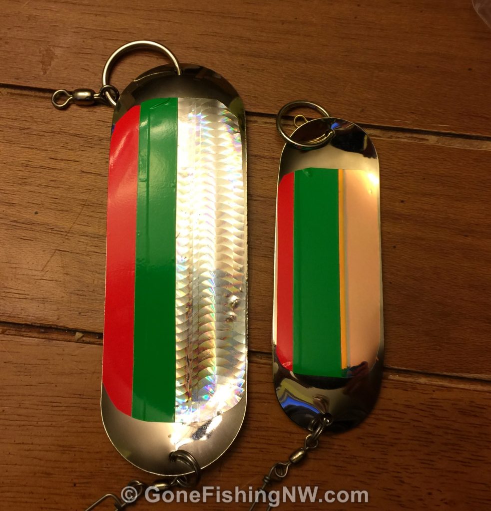 Red Racer Flasher Gone Fishing Northwest